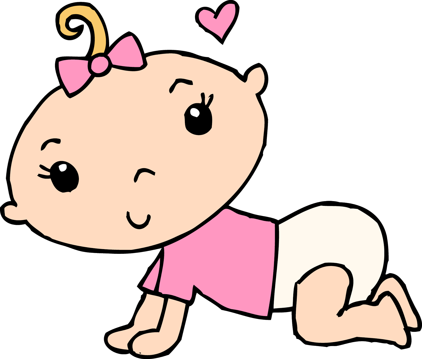 clipart baby girl - photo #1