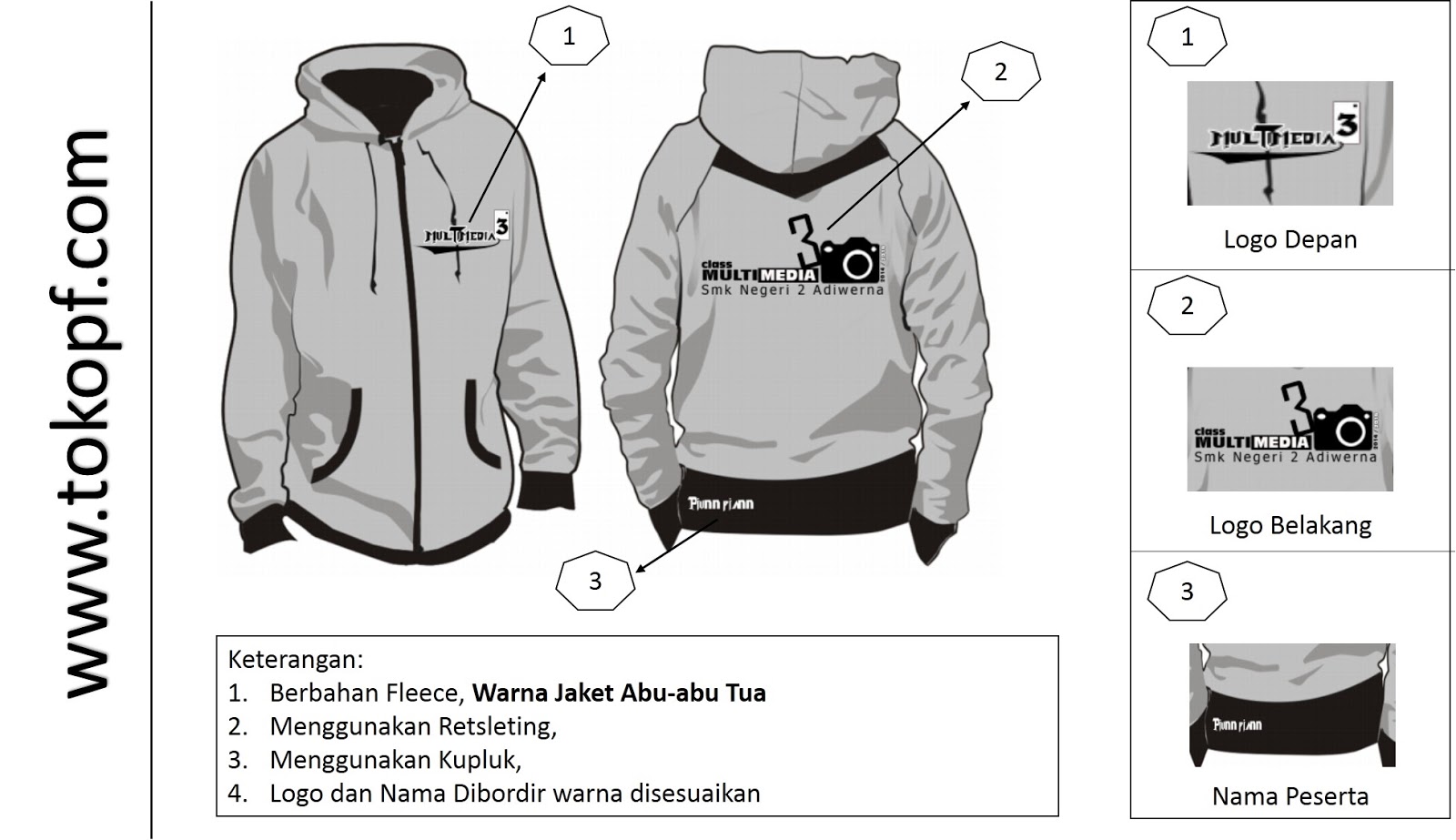 custom sweater satuan