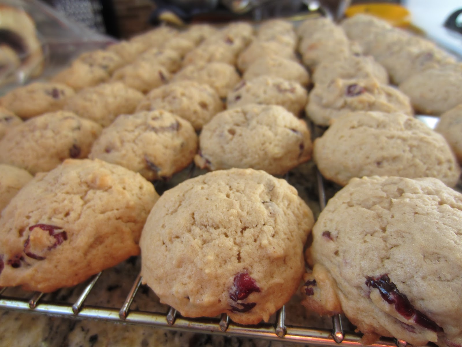 Cookie of the Week Applesauce Cranberry Drops