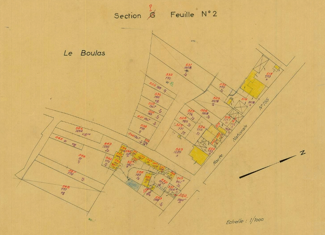 Un Peux d' histoire Les lieuxdits et les rues