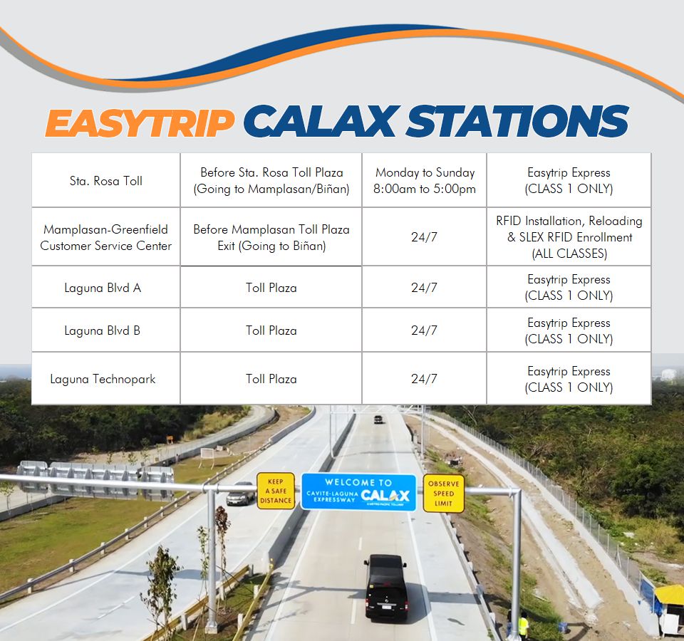 Autosweep and Easytrip RFID tags Installation Sites + Online
