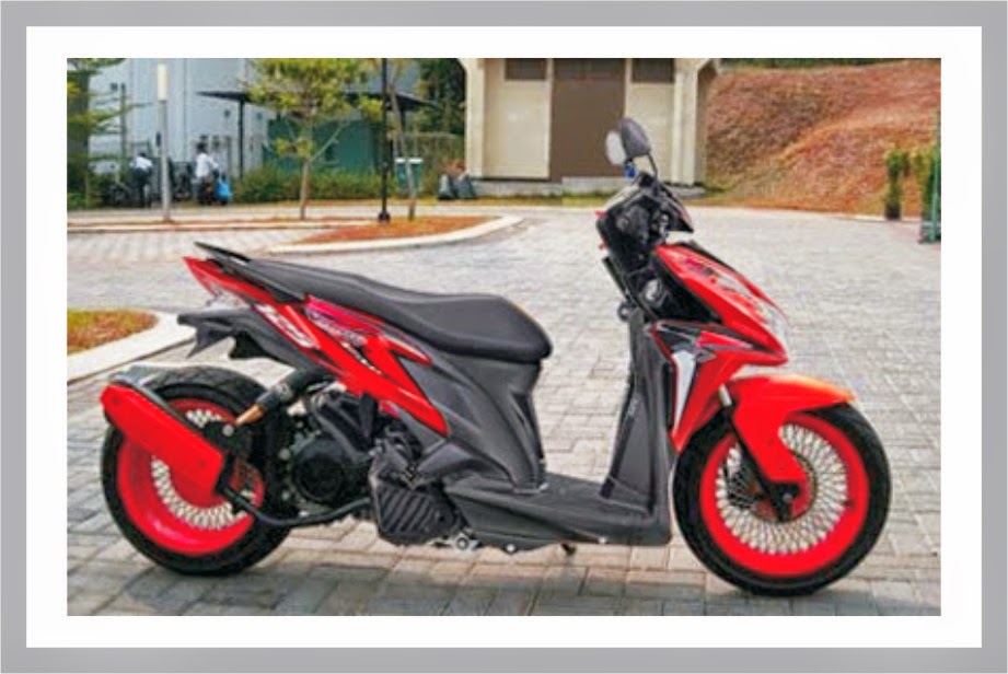 Beberapa Contoh Modifikasi Pada Honda Vario Techno 125