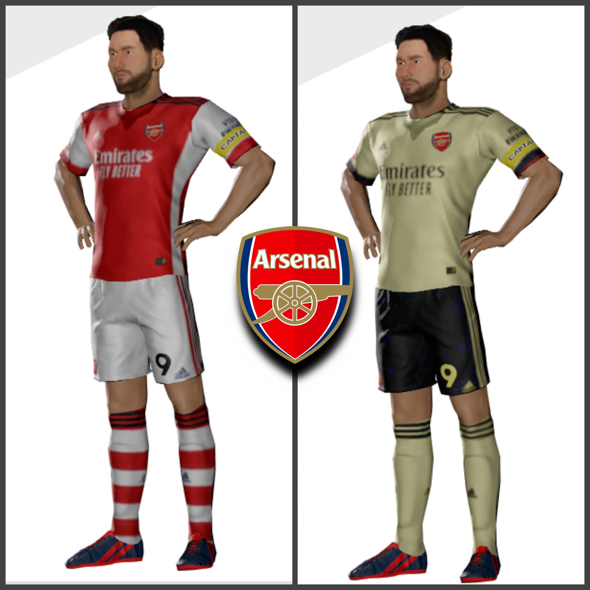 Kit Arsenal 2022 & Logo Dream League Soccer