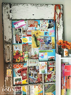 art, art class, color, color palettes, creative spaces, creativity, decorating, DIY, diy decorating, fast cheap and easy, gift wrapping, inspiration, junk makeover, paper, paper crafts, re-purposing, spring, vintage, up-cycling, old doors, vintage doors, bulletin boards, inspiration boards 