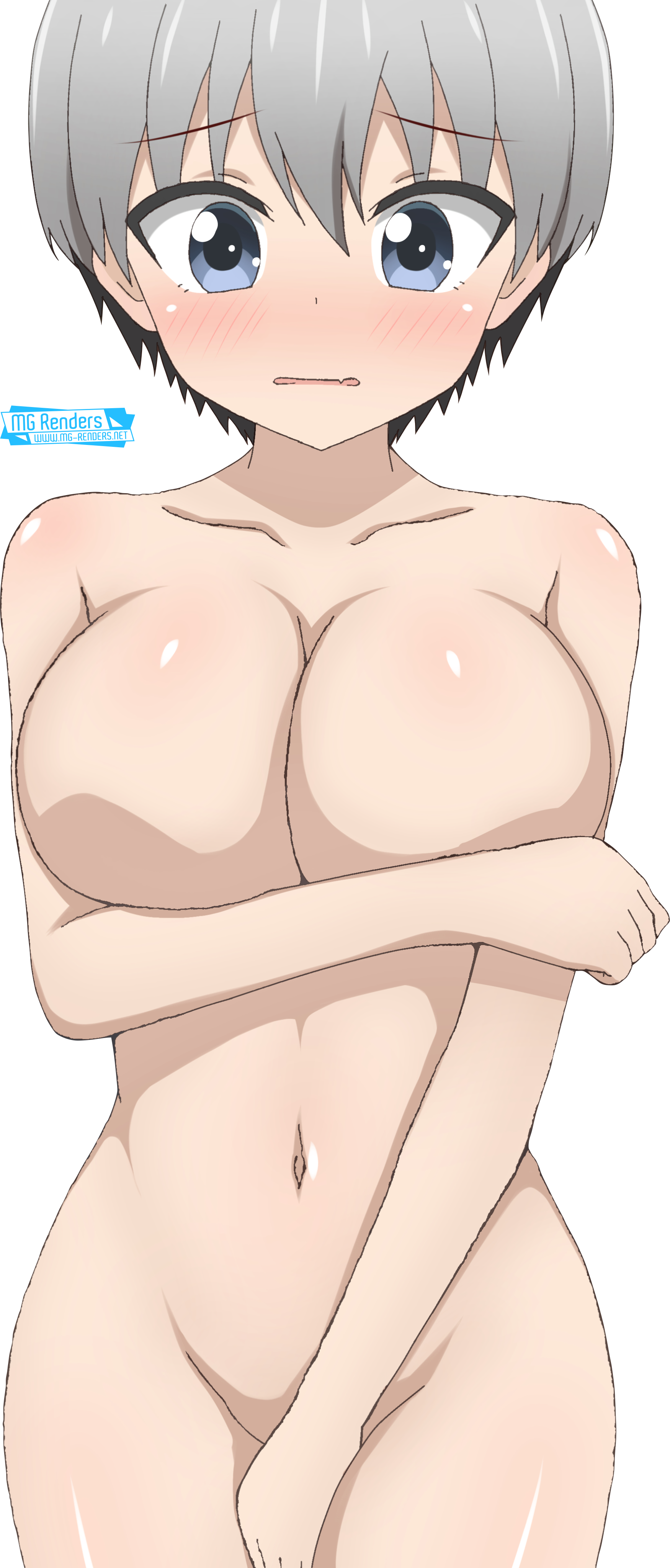 Naked,Ecchi, 裸,Navel,No bra,No panties,Poa Mellhen (Artist),Requested,Silve...