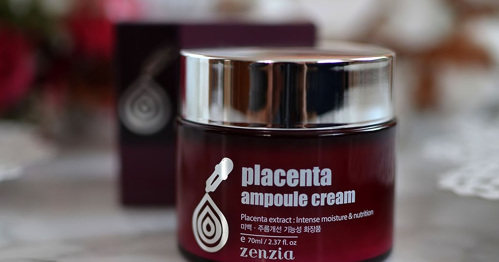 Крем для лица с плацентой Zenzia Placenta Ampoule Cream отзыв Anna Galaxy