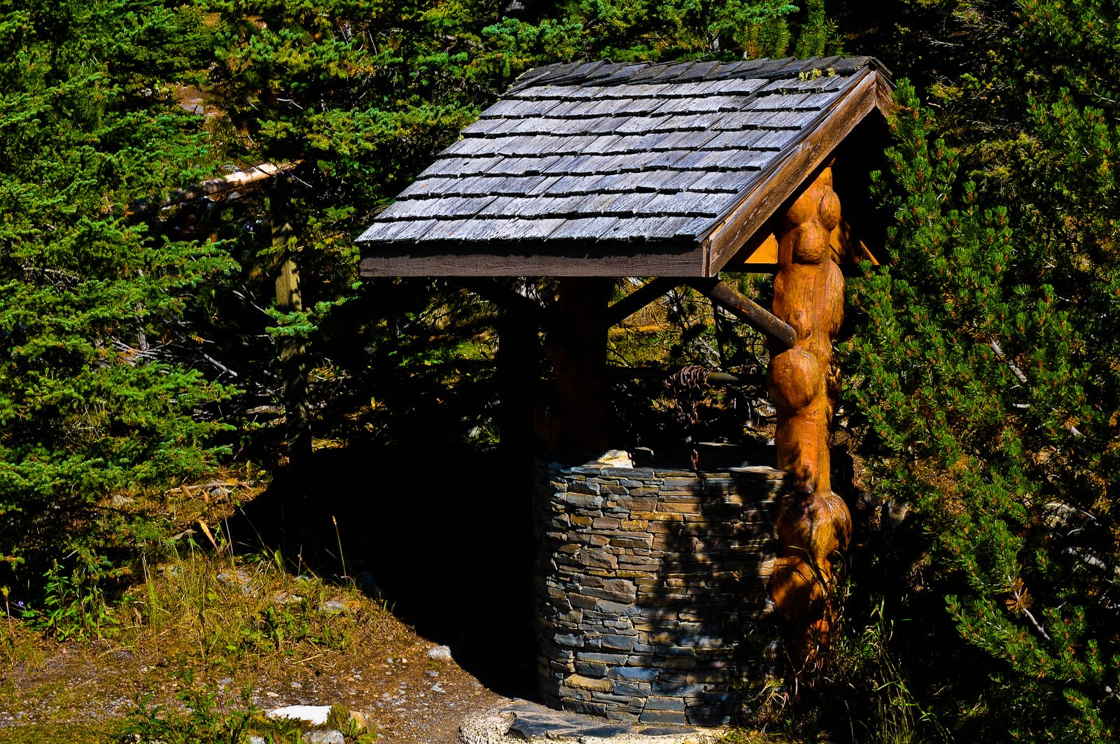 Waterfalls Alberta O'Shaughnessy Falls