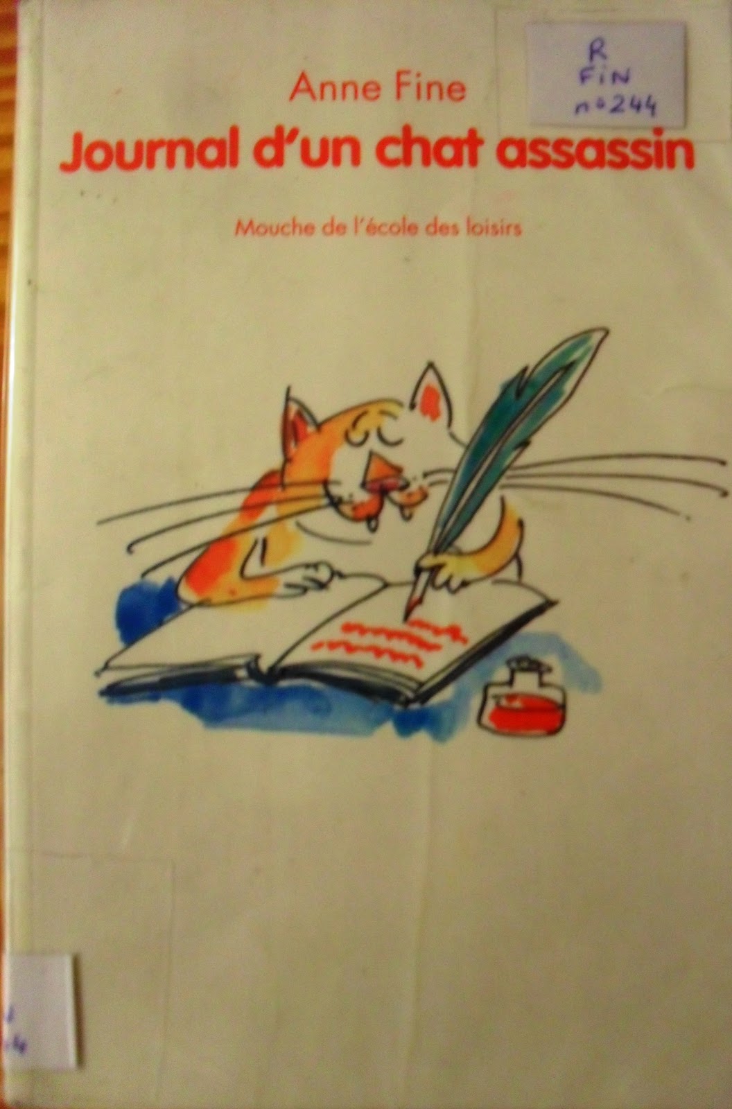 Distribution De Killer : Journal D'un Assassin Ecouter l'autisme: "Le journal d'un chat assassin", une gageure...