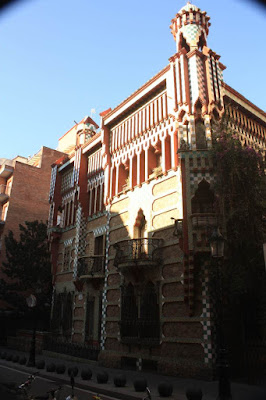 Casa Vicens designed by Gaudí in Barcelona