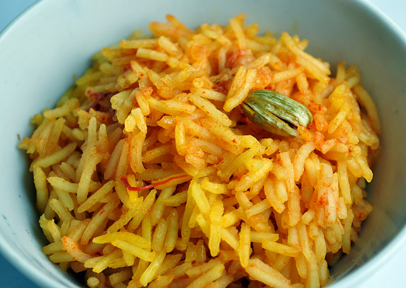SAFFRON CARDAMOM RICE FriendsEAT