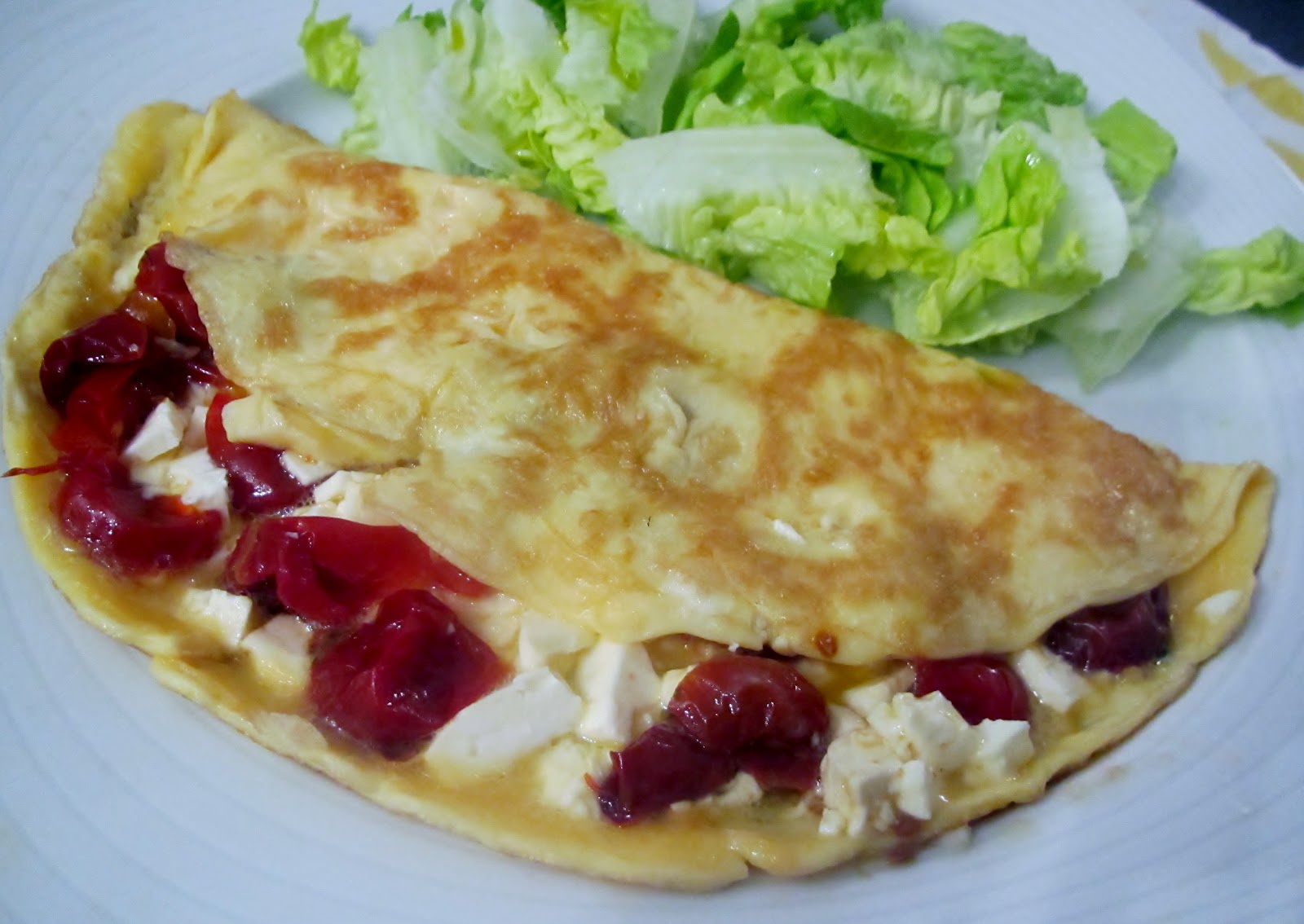 Tortilla de Tomates secos y Queso Feta Las Recetas de Marichu.... y