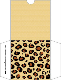 Leopard Prints Free Printable CD Case.