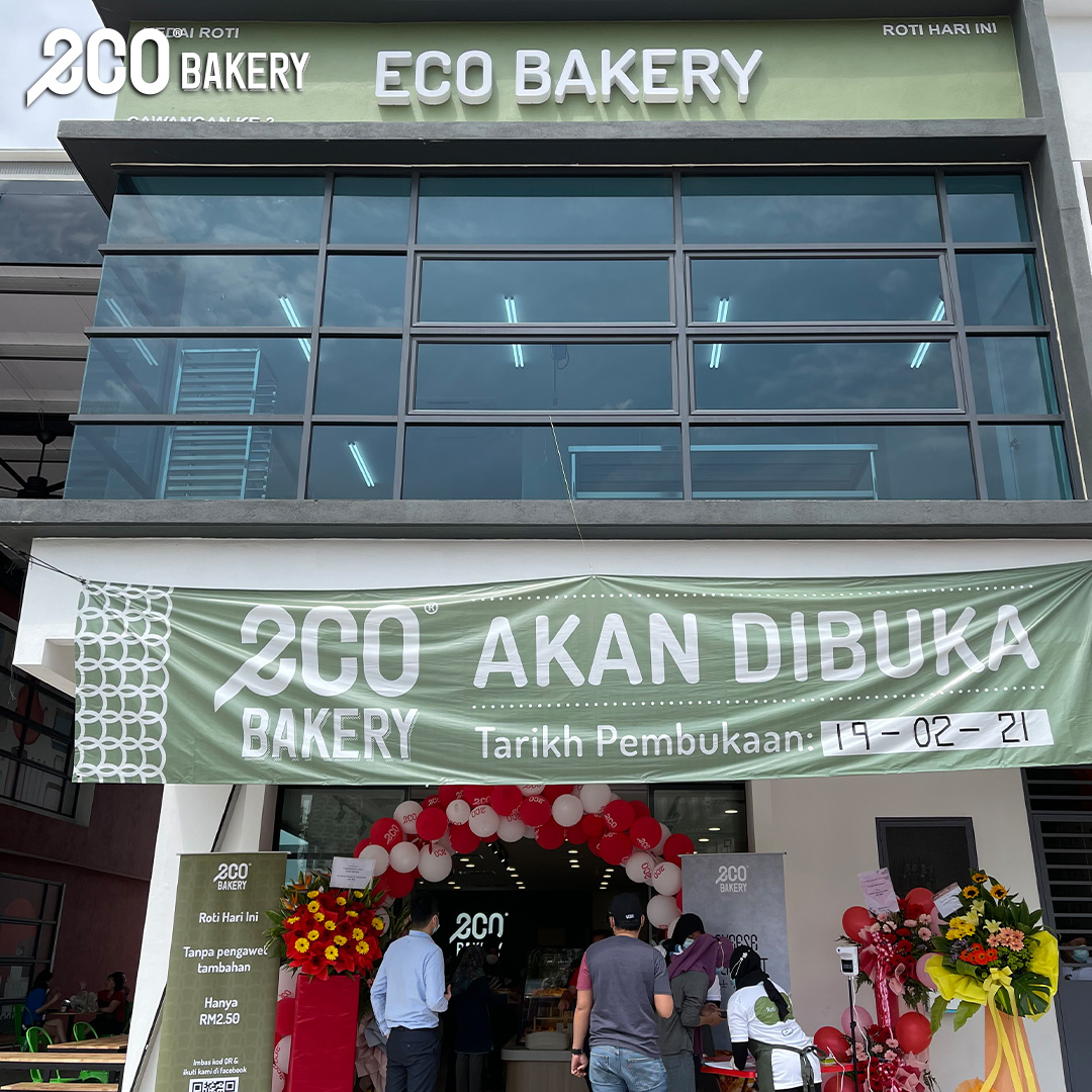 KEDAI DAH BUKAK ECOBAKERY?