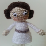 PATRON AMIGURUMI PRINCESA LEIA STAR WARS 23900