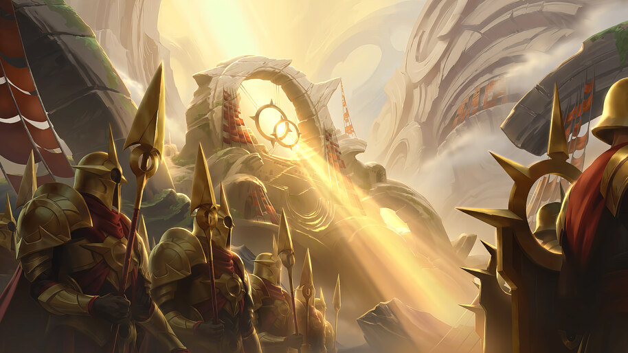 Legends of Runeterra Eye of 4K #680a Wallpaper PC Desktop