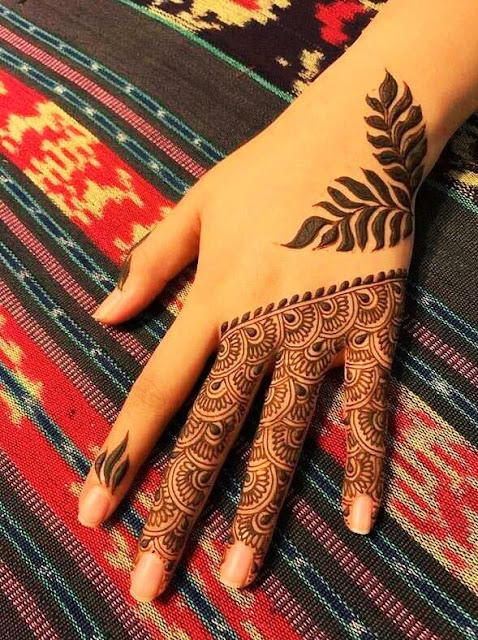 Beautiful Simple Mehndi Design Images for Raksha Bandhan