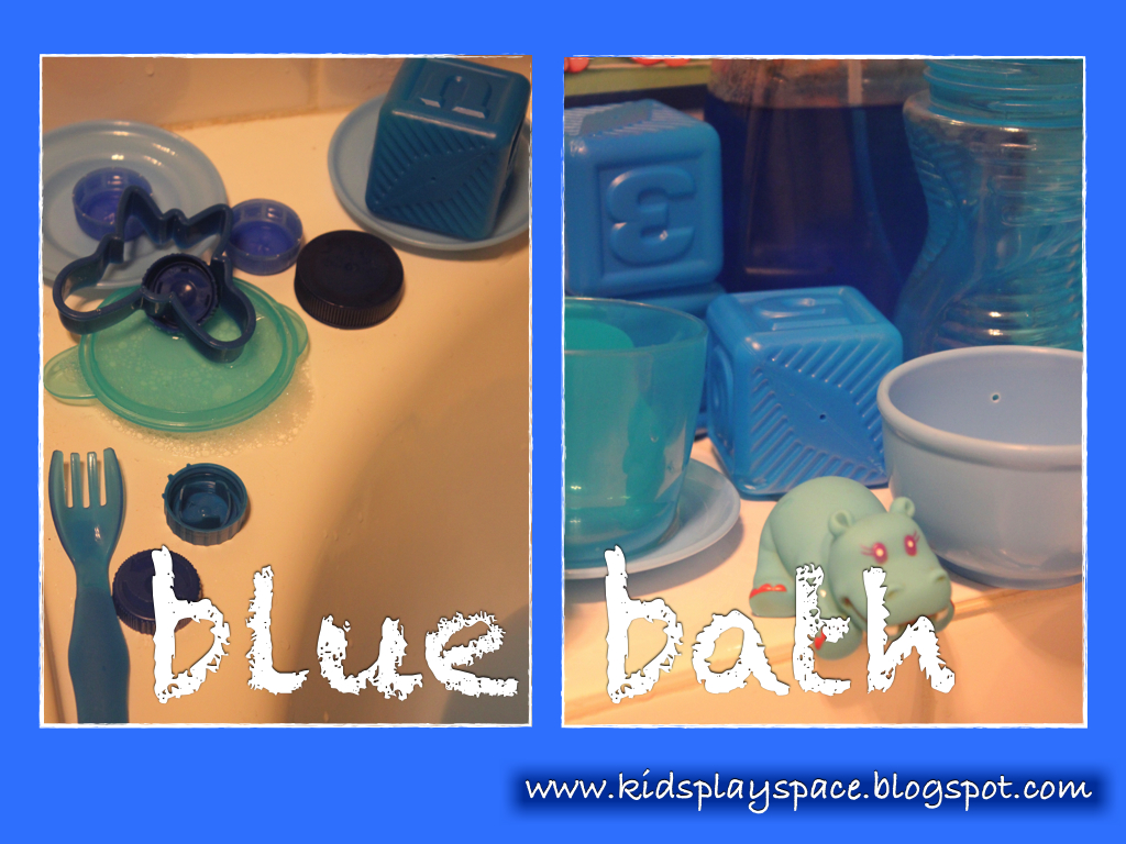 Blue bath A week of BLUE Part 2