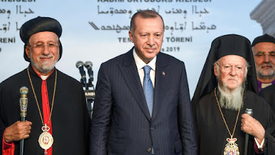 Presiden Turki Letakkan Batu Pertama Bangunan Gereja Baru Pertama di Turki Dalam 100 Tahun