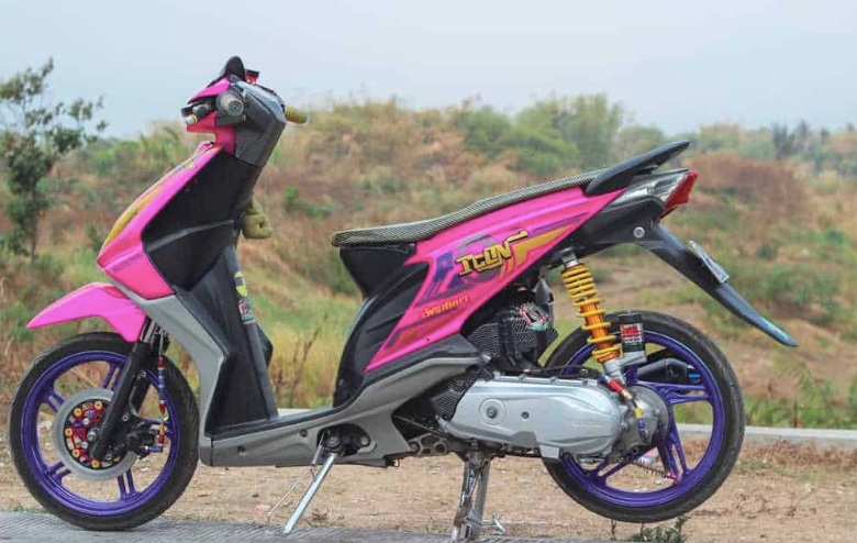 15 Kumpulan Modifikasi Honda Beat Karbu  2022 Terkeren 