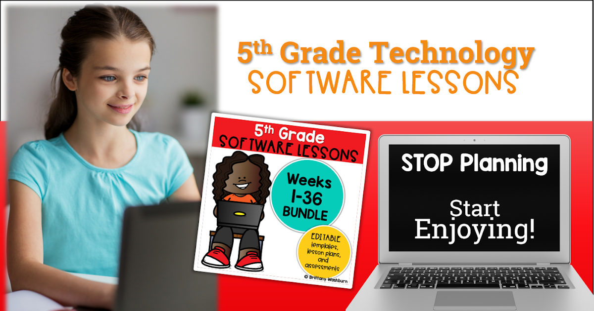 Technology Teaching Resources with Brittany Washburn: 5th Grade