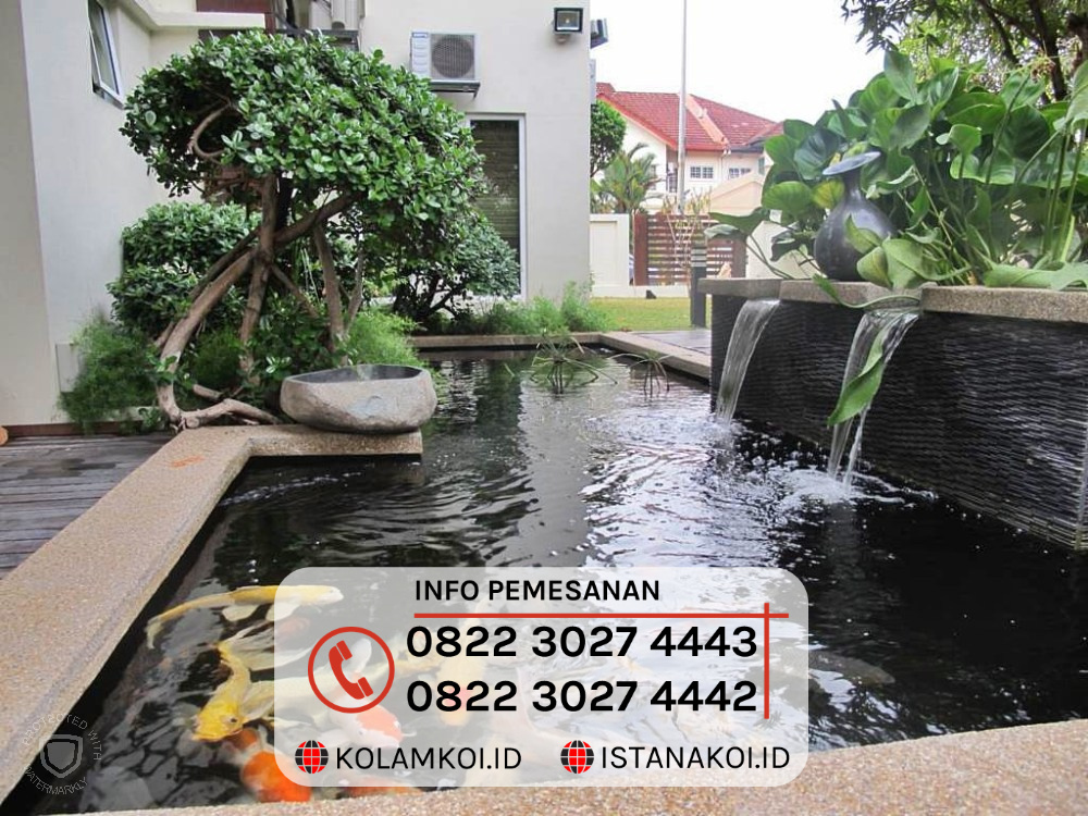 jasa pembuatan kolam koi Jakarta Barat