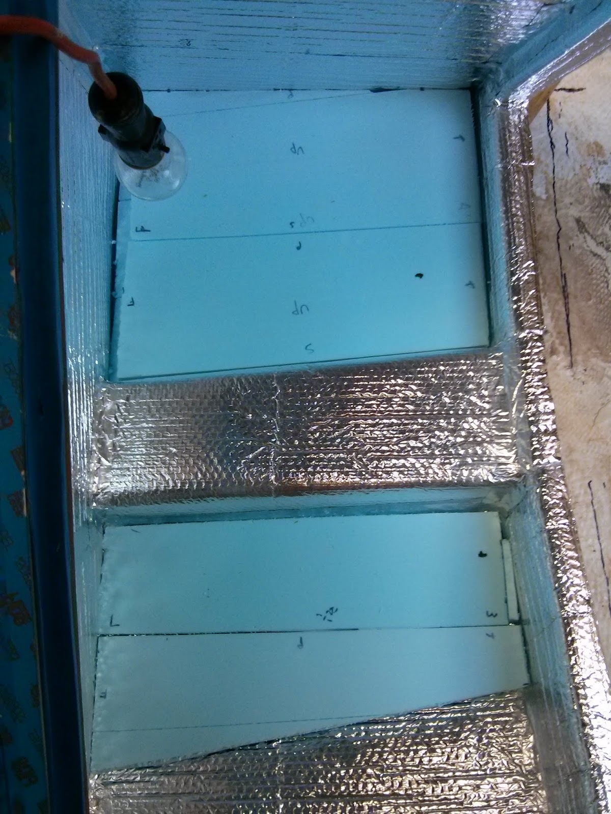 SV Pilgrim Foam Board Insulation for the Ice Box