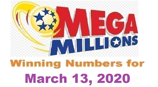 Mega Millions Winning Numbers for Friday, March 13, 2020