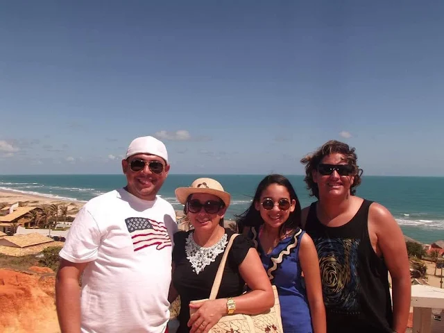 Marcos Roberto e família.