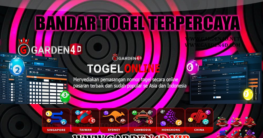 Bandar Togel Terpercaya Garden4D Situs Togel Online
