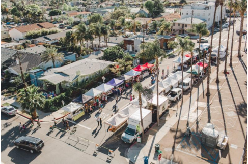 Pillar to Post: NORTH PARK FARMERS MARKET SETTLES IN AT NEW SITE