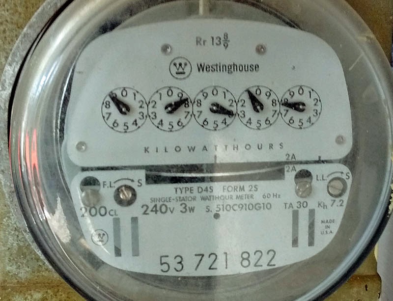 Meter reading challenge Greg in San Diego