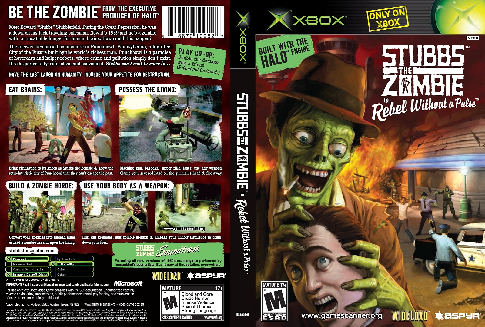 Stubbs the zombie in rebel without a pulse стим фото 101