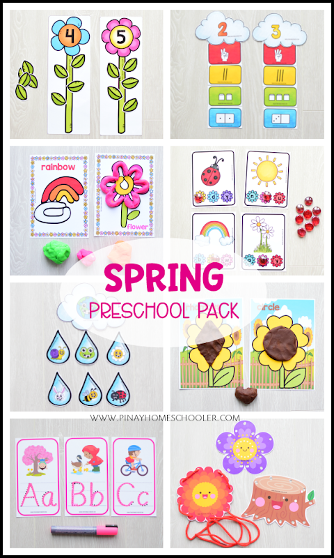 Spring Preschool and Kindergarten Learning Materials | The Pinay