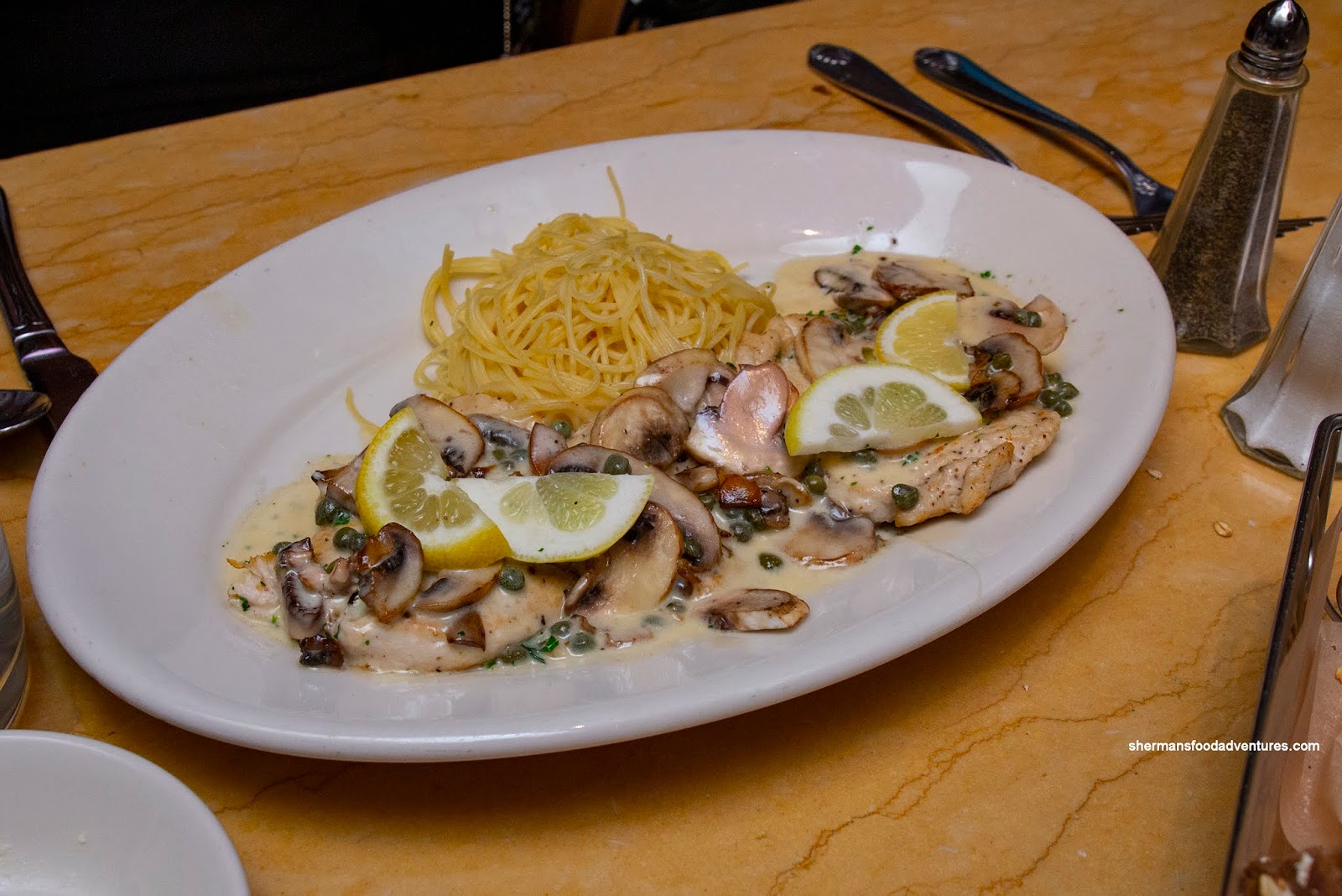 Sherman's Food Adventures Cheesecake Factory (Bellevue Square)