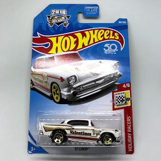 hot wheels 57 chevy valentine