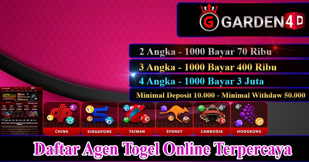 Daftar Agen Togel Terpercaya