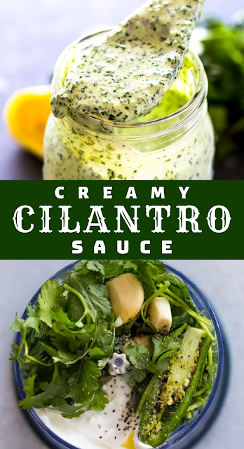 Creamy Cilantro Sauce and Dressing
