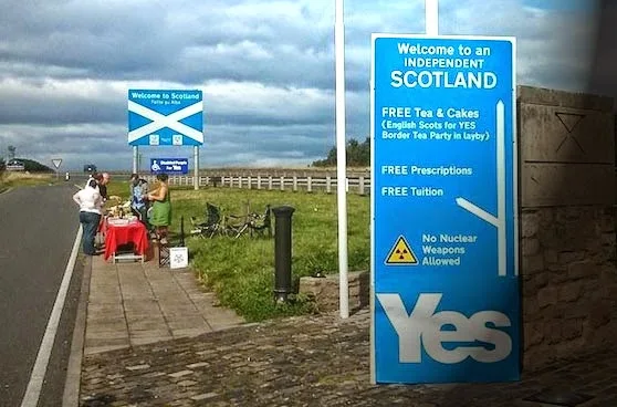 Border between England and Scotland