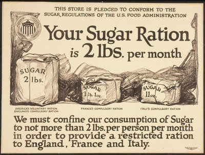 WW1 Sugar Ration