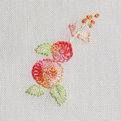 Mẫu thêu hoa nhí đẹp - Hinh 5