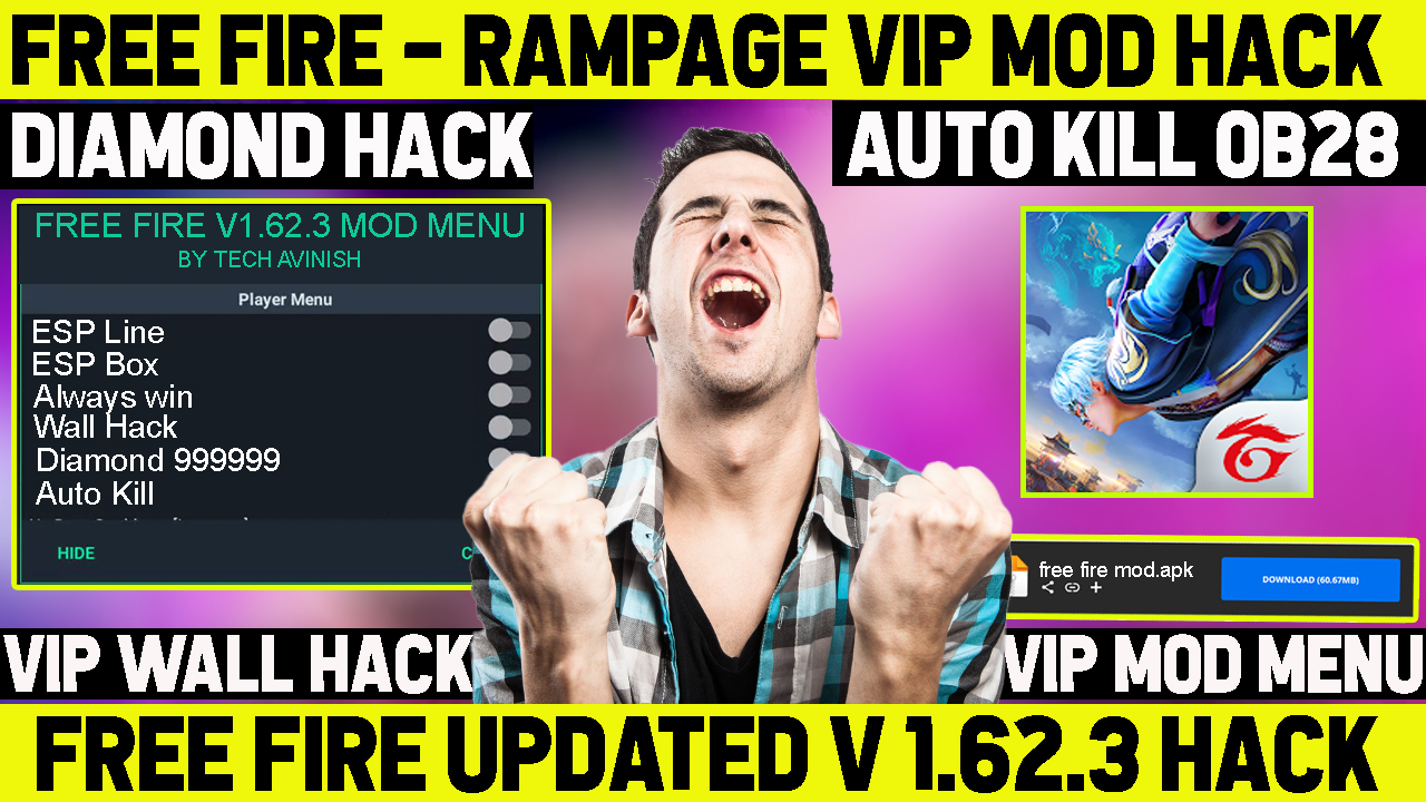 mod menu free fire apk 2020 hack mod menu free fire apk 2020 hack