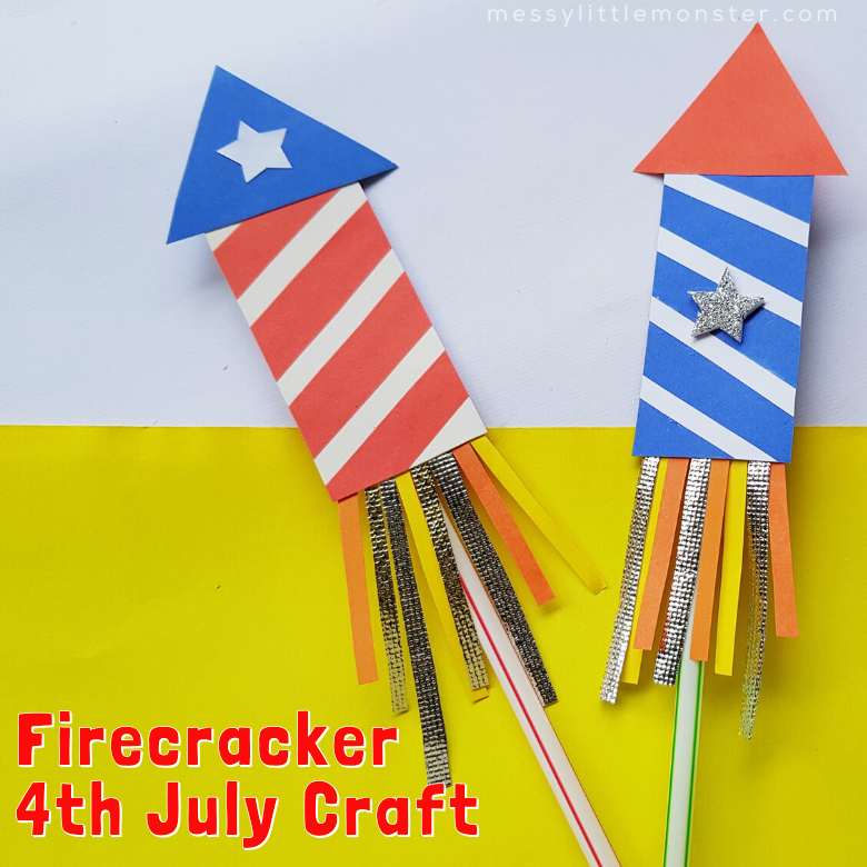 Firecracker 4th July Craft Messy Little Monster firecracker-4th-july-craft-messy-little-monster