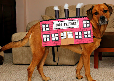 Poop Factory Dog Costume