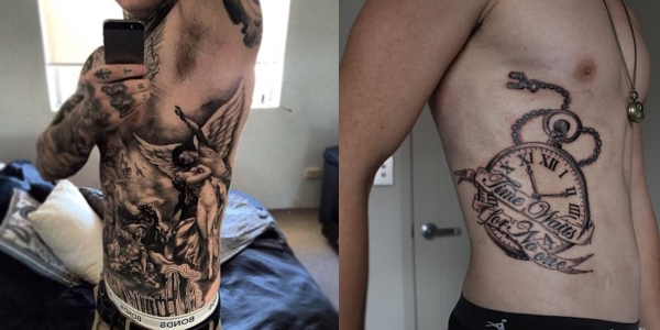 Mens Rib Tattoo Ideas