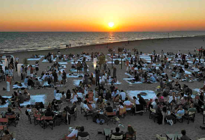 Остия пляжи