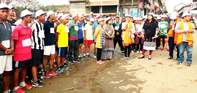 Marathon Race at Haflong 