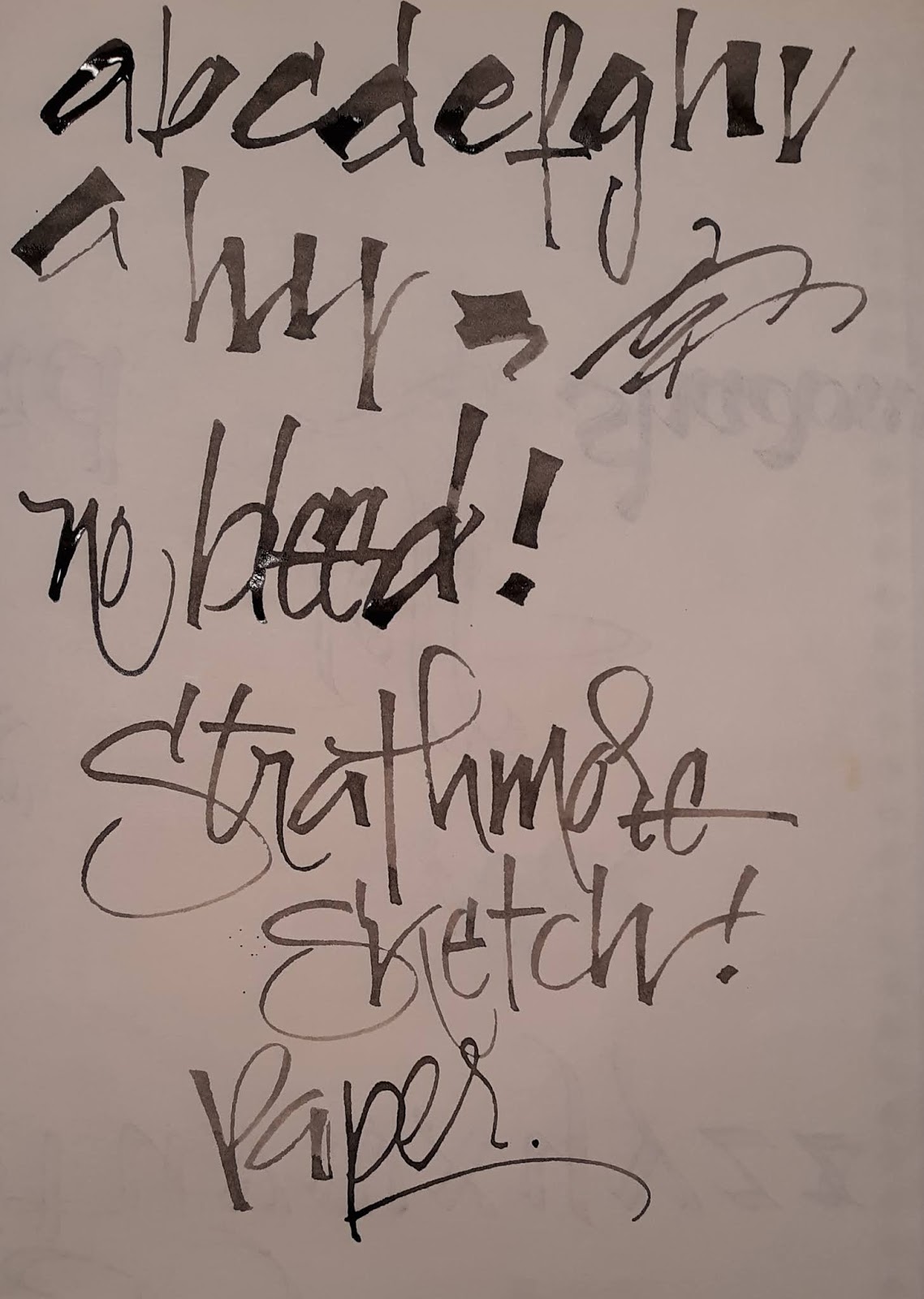 Folded Pen Fanatic Supplies (Papers, Inks, etc.)