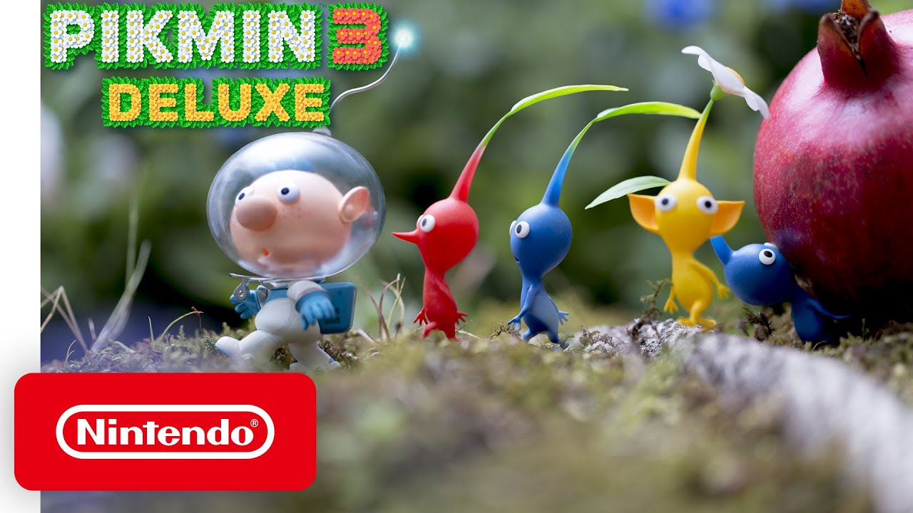 Nintendo divulga trailers de novos jogos: “Pikmin 3 Deluxe