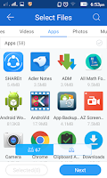 transfer your files quickly in android