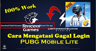 Cara Mengatasi Download Failed Because You May Not Have Purchased This App PUBG MOBILE LITE